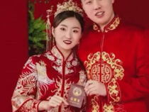 В Китае свадебная церемония полицейского длилась лишь около минуты