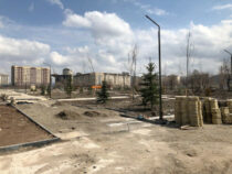 В Бишкеке продолжается строительство новых парков