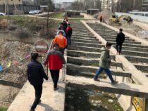 В Бишкеке начался ремонт улицы Сухэ-Батора