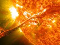 Ученые зафиксировали крупнейший за несколько лет всплеск солнечной активности