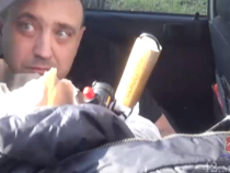 Пьяный россиянин вместо прав пытался предъявить инспекторам набор для барбекю