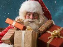 Санта-Клаус вылетел в рождественское путешествие из Лапландии