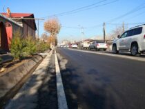 В Оше завершили ремонт улицы Алиева