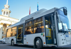 В столице прошла презентация автобуса белорусского производства