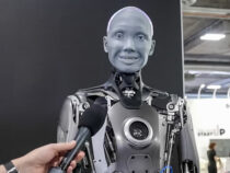 В США представлен остроумный робот с выразительной мимикой