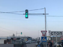 В Бишкеке установили 26 светофоров