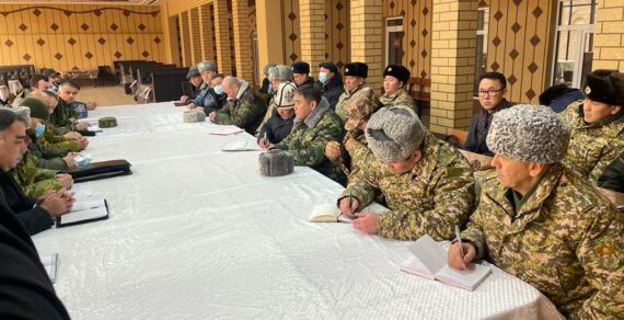 На линии границы Кыргызстана и Таджикистана прошла рабочая встреча сторон