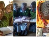 Учиться никогда не поздно: 98-летняя жительница Кении села за парту