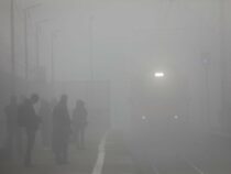 Сильный туман накрыл Бишкек