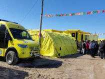 Мобильная клиника начала работу в Тюпском районе