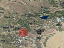 В Ошской области зарегистрировано землетрясение