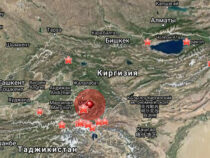 На юге Кыргызстана произошло землетрясение
