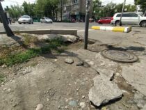 На семи улицах Бишкека отремонтируют  тротуары