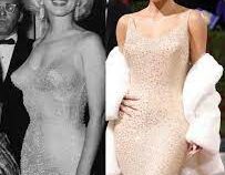 Ким Кардашьян испортила знаменитое «голое» платье Мэрилин Монро