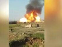 Цистерна с топливом взорвалась на АЗС в Казахстане