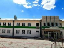В Таласской области строится новая школа