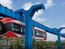 Первая в мире подвесная железная дорога запущена в Китае