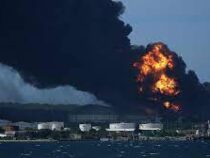 Четвертый резервуар с нефтью загорелся в кубинском порту