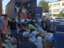 В Баткенскую область доставили более 1 тысячи  тонны гумпомощи