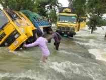Мощное наводнение обрушилось на индийский города Пуна