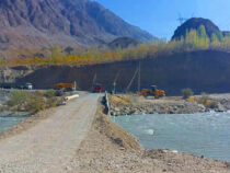 Восстановление моста на реке Ак-Суу в Баткенской области продолжается