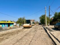 В Бишкеке продолжается ремонт дорог