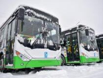 В Бишкек прибыли 20 новых автобусов из Китая