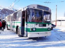 В Нарын доставили четыре троллейбуса