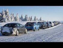 Электромобили испытали холодом в Норвегии