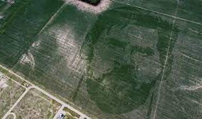 Гигантский портрет Лионеля Месси появился на кукурузном поле в Аргентине