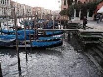 Каналы Венеции почти высохли