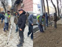 В Бишкеке возобновится ремонт тротуаров