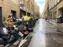 3000 тонн мусора скопилось на тротуарах Парижа из-за протестов