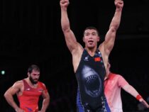 Кыргызстанский борец Акжол Махмудов в третий раз стал чемпионом Азии