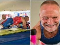 53-летний мужчина простоял в планке 9,5 часа и побил мировой рекорд
