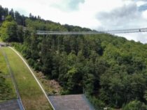 В Германии открыли самый длинный в стране подвесной мост