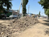В Бишкеке начался капитальный ремонт улицы Элебесова