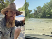 Вплавь по реке с 600 крокодилами: как в Австралии едут на работу