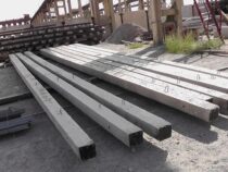 В Нарыне строят завод по производству бетонных опор