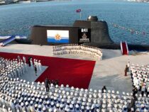 В КНДР спустили на воду новую подводную лодку с тактическим ядерным вооружением