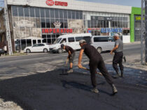 В Бишкеке завершается ремонт переулка Тобольского