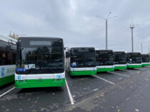 В Бишкек прибыли еще 80 новых  автобусов