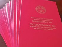 В Бишкеке начнут массовую выдачу «красных книг»