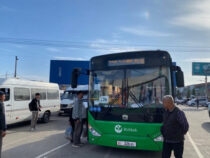 В Бишкеке начал курсировать автобус №226