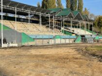 В Таласе до конца ноября завершат реконструкцию стадиона