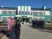 В Ак-Суйском районе открылась новая школа
