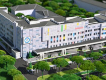 В Бишкеке продолжается строительство нового корпуса детской больницы