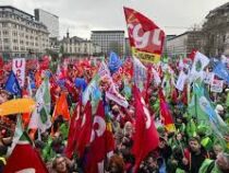 Европейские профсоюзы провели крупный митинг в Брюсселе