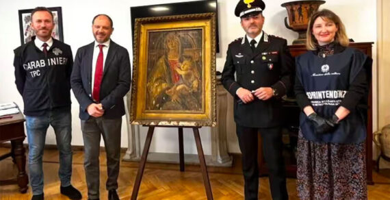 Утерянную картину Боттичелли нашли в доме в Италии