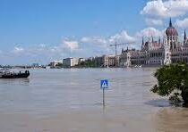 Рекордное наводнение началось в Венгрии